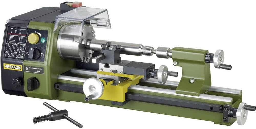 PROXXON 24002 Präzisionsdrehmaschine PD250/E max. 250mm Werkstücklänge