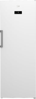 Beko RFNE448E55W Gefrierschrank, 404 l Nettovolumen, 36 dB (A), No Frost, Schnellgefrierfunktion, Multifunktionsdisplay, in unbeheizten Räumen nutzbar