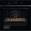 AEG Wifi Einbaubackofen, TS6PB50WAB, Kerntemperatursensor: Für Punktgenaues Garen, Serie 6 LED-Touchdisplay, Made in Germany, Pyrolyse Selbstreinigung