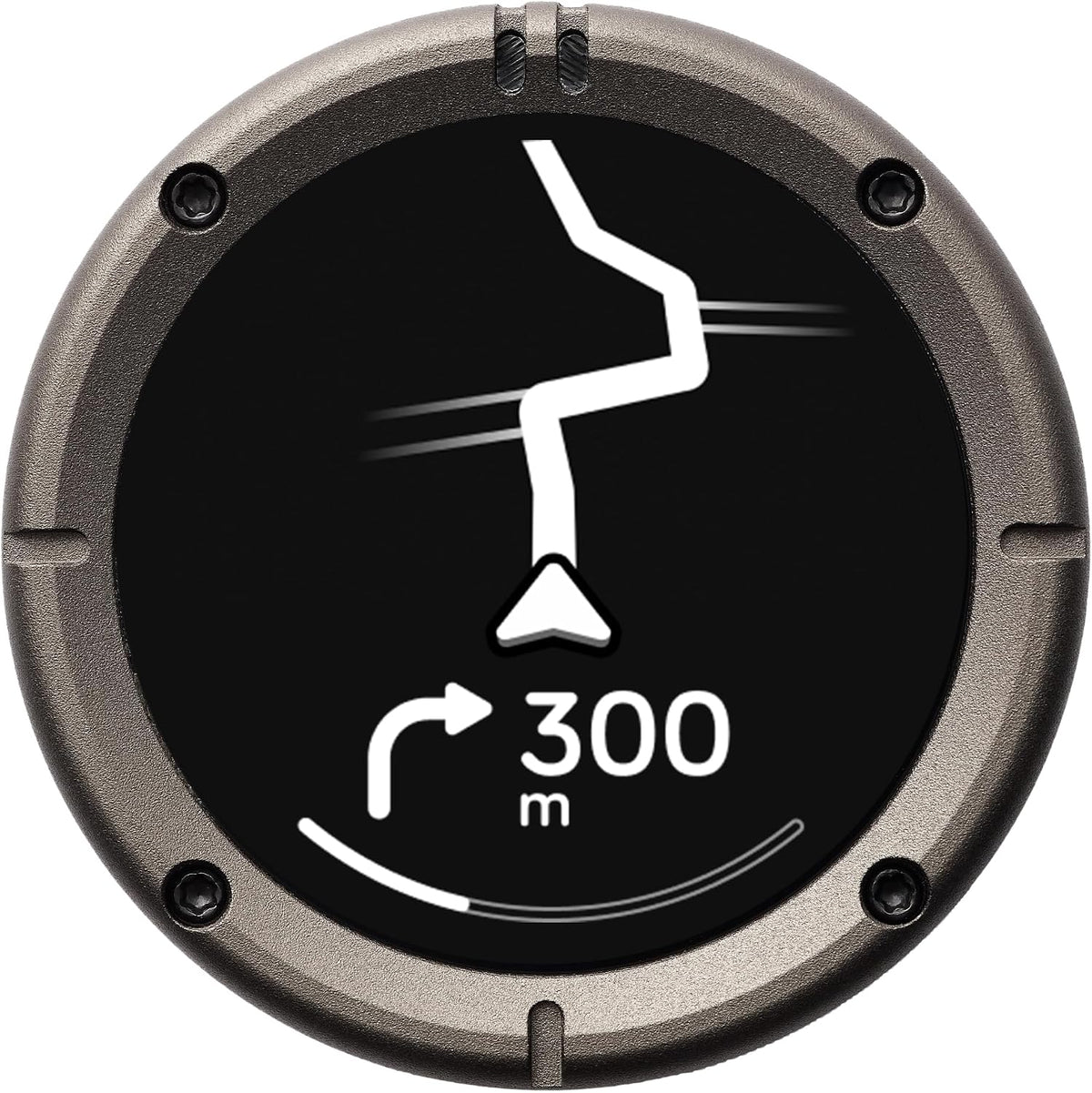 Beeline Moto II, Simple Display & 14-Hour Battery |Glove Friendly Motorcycle Sat Nav Perfect for Adventure & Daily Commutes (Metal), Compact Design