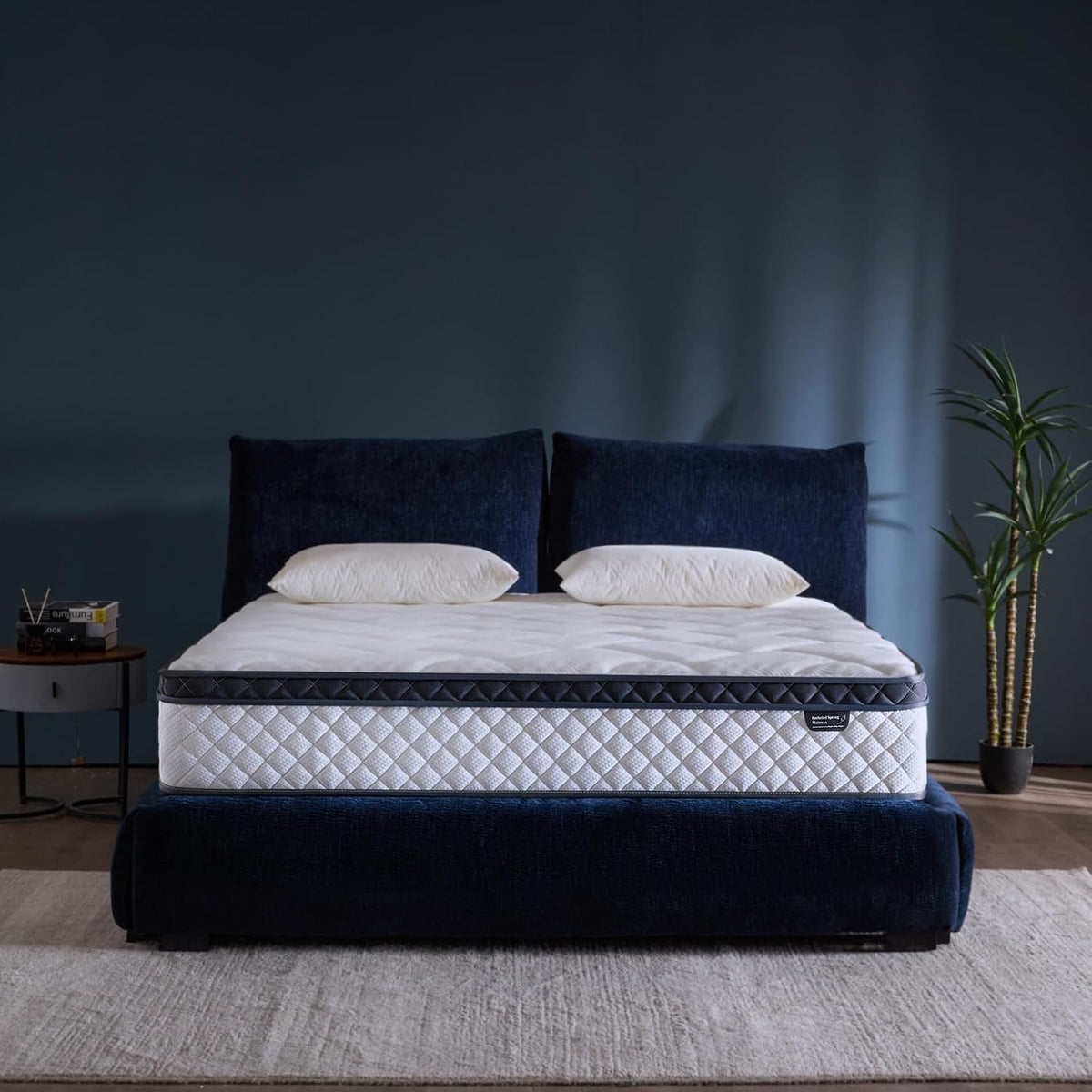 Twin Size Mattress, Medium Firm Comfort for Pressure Relief, Fiberglass Free, Motion Isolation, CertiPUR-US Certified