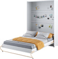 Homlando Lenart Schrankbett, Schrank mit integriertem Klappbett, Wandbett Concept Pro CP01 140x200 cm, Schrankklappbett Vertikal