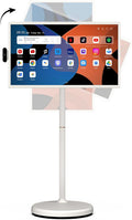 ApoloSign Smart Portable TV 2. Generation mit Android OS EDLA-Zertifiziert, beweglicher Touchscreen, voll schwenkbar, Sprachfernbedienung