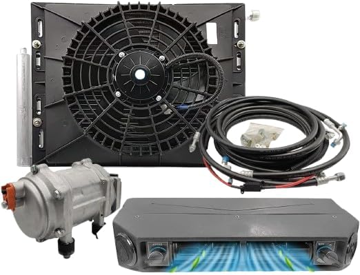 Elektrisches Klimaanlagen-Set für Vans und Busse, nur Kühlung, 12 V