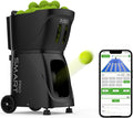 PT-Smart Pro Tennis- und Ballmaschine mit Fernbedienung, Trainingsgerät mit Schleuder, automatischer Anlasser, 12-75 km/h, Trainingsmaschine