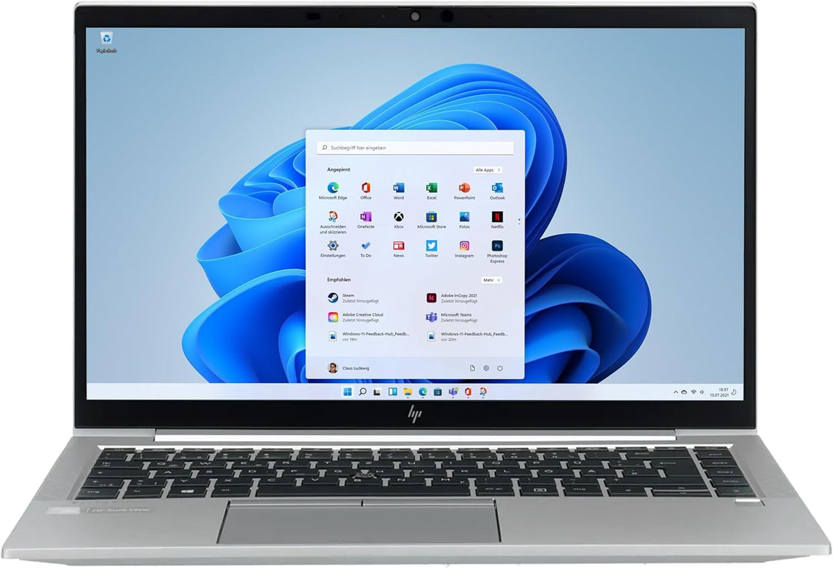 HP EliteBook 840 G7, Intel Core i5-10310U, 14' Full HD Display, 4 x 4.80 GHz, 8 GB RAM, 256 GB SSD, Intel UHD Graphics, Norton 360