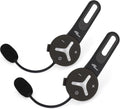@tec BuddyChat Duo, 2er-Set, Headset Intercom, Bluetooth 3.0 Gegensprechanlage, Reichweite bis 1 km, DSP-Geräuschunterdrückung
