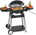 ROMMELSBACHER Barbecue Grill BBQ 4100/S, Scharnierdeckel, Grillwagen