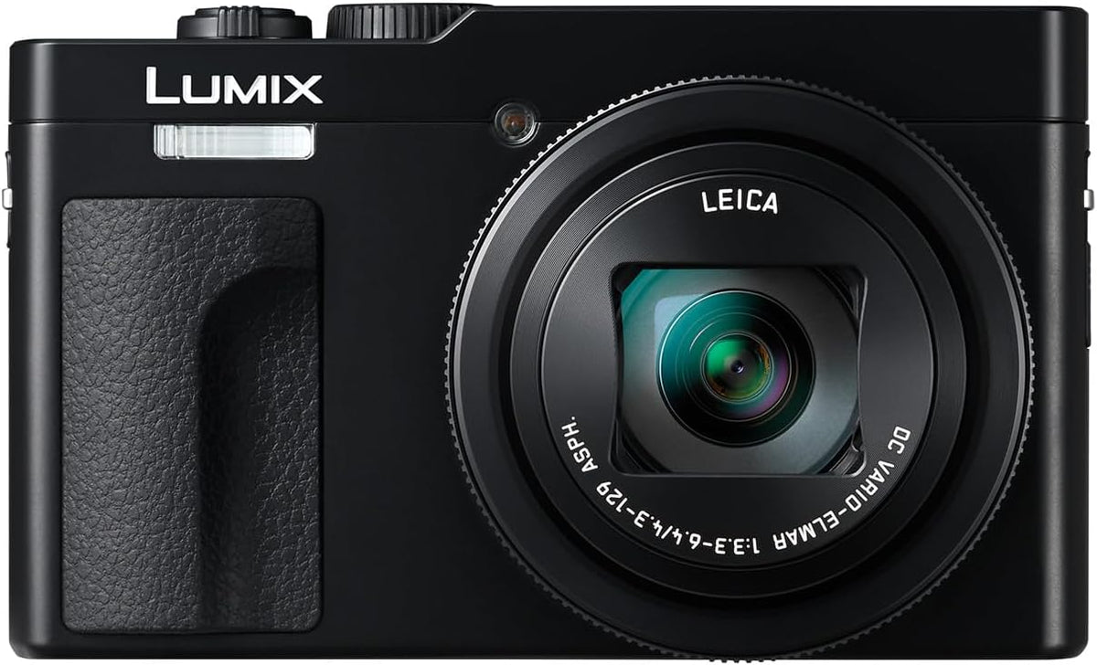 Panasonic LUMIX DC-TZ99E-K Kompakte Travel Zoom Kamera, 24-720mm, 7,6cm klappbarer Monitor, 30-facher Zoom, Leica DC-Objektiv, 20,3 MP, OIS, WLAN