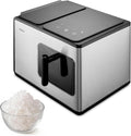 MEDION Eiswürfelmaschine (Nugget Eiswürfel, bis zu 15kg Eiswürfel, MD11960), 2 Liter Tank, für Getränke & Cocktails, Crushed Ice, selbst reinigend