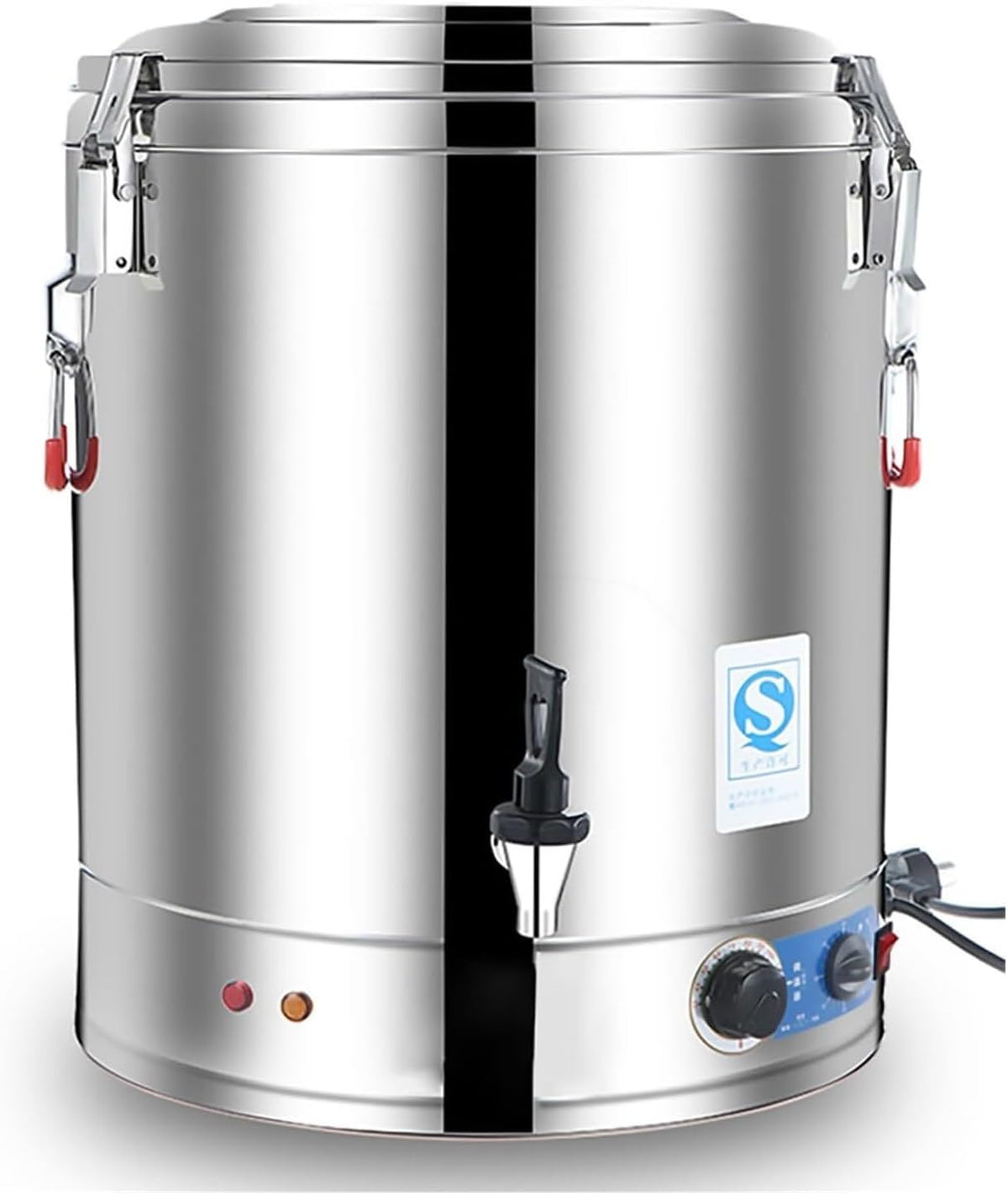 Professioneller Edelstahl-Wasserkocher 40L/50L/60L/70L, 3-fach Isolierung & Antihaft-Auslauf für Gastronomie, Hotels und Haushalt