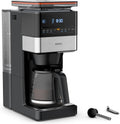 KRUPS Grind Aroma XL Filterkaffeemaschine, KM842810, XL-Fassungsvermögen (1,5 L), abnehmbares Kegelmahlwerk, digitales Bedienfeld, Warmhaltefunktion