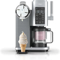 Ninja CREAMi Scoop & Swirl Eismaschine mit 2 Behältern, NC701EU, für Eiscreme, mit Mix-In-Funktion, 13 Funktionen, Softeis, Gelato, Sorbet