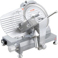 GastroHero Aufschnittmaschine 250 mm, Aluminium ASM250, einstellbar