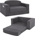 MeMoreCool Schlafsofa Cord 2-Sitzer Faltbares Bodensofa mit Schlaffunktion
