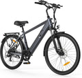 Touroll J2 26'' E Bike, E-Fahrrad mit 7-Gang-Getriebe, 250W, Elektrofahrrad Trekkingrad E-Bike Herren Damen mit 561.6Wh Akku,100km Reichweite