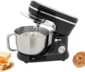 Elektrische Küchenmaschine 1000W mit 4.5L Edelstahl Rührschüssel 8+1 Geschwindigkeiten Kneten Mixen Schlagen für Brot Kuchen Teig Inklusive Knethaken