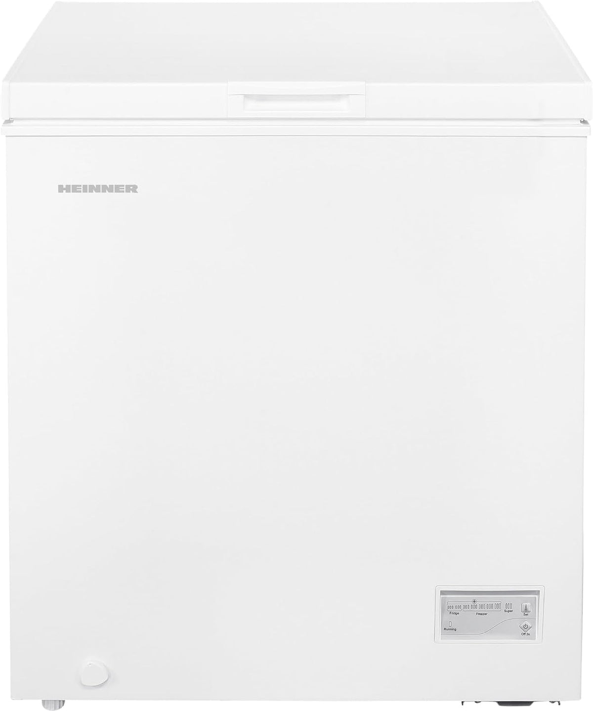 HCF‑HM145CE++ Gefriertruhe 142L, für langfristige Sicherheit, Inklusive 5‑Jahres‑Garantie, energiesparend, leiser Betrieb, reversible Tür links/rechts