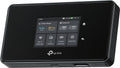 TP-Link M8550 5G LTE Mobiler WLAN Router, 4680 mAh Akku, Bis zu 3,4 Gbit/s, Tri-Band Wi-Fi 6E, Nano-SIM-Karten Slot, Gigabit WAN/LAN, Touchscreen