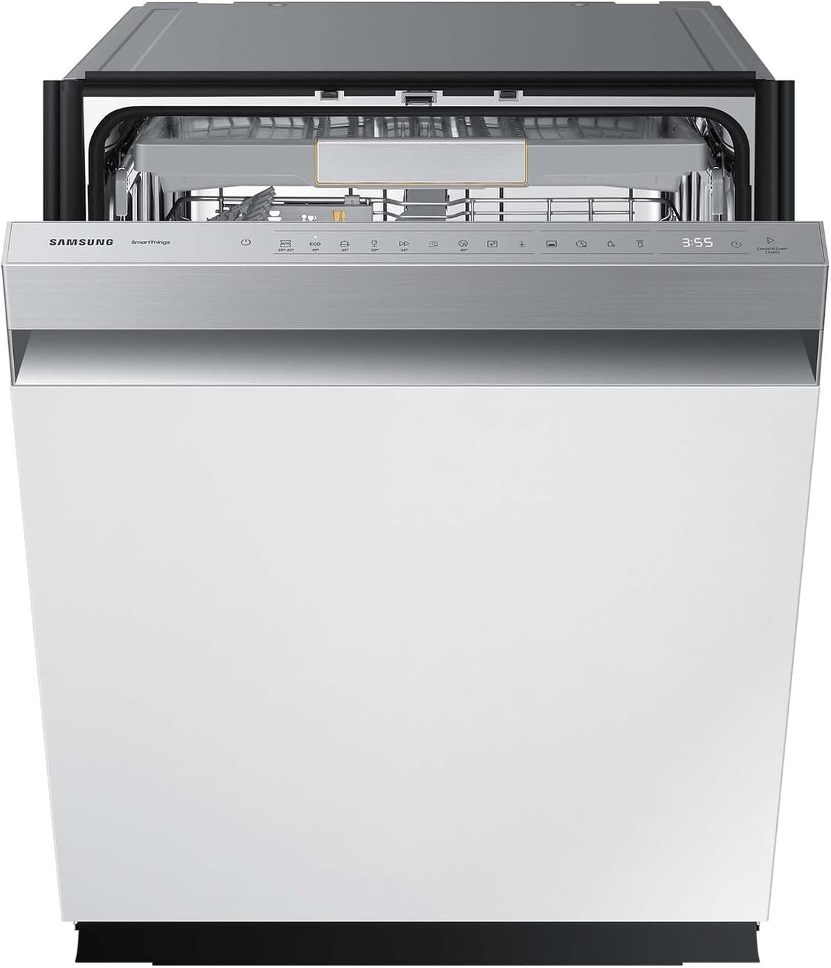 Samsung Geschirrspüler, DW60CG880SSLEG, 60 cm, 7,9 l Wasserverbrauch, 43 dB(A), Teilintegrierbar, EEK: A, 14 Maßgedecke, WaterJet Clean, Weiß