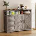 BonVache Sideboard, Küchenschrank mit Schubladen, Aufbewahrungsschrank