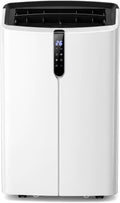 GYMAX Klimaanlage Mobil, 24h-Timer, Klimaanlage mit Abluftschlauch (14000 BTU), 5 in 1 Klimagerät mit Heizfunktion, WiFi & App