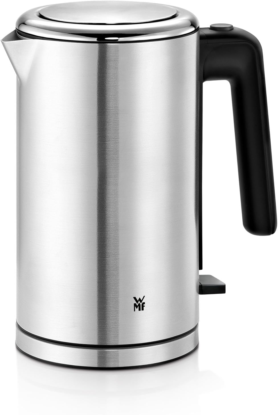 WMF Lono Wasserkocher Edelstahl 1,6l, 2400 W, elektrischer Wasserkocher mit Kalkfilter, Wasserstandsanzeige beleuchtet, edelstahl matt