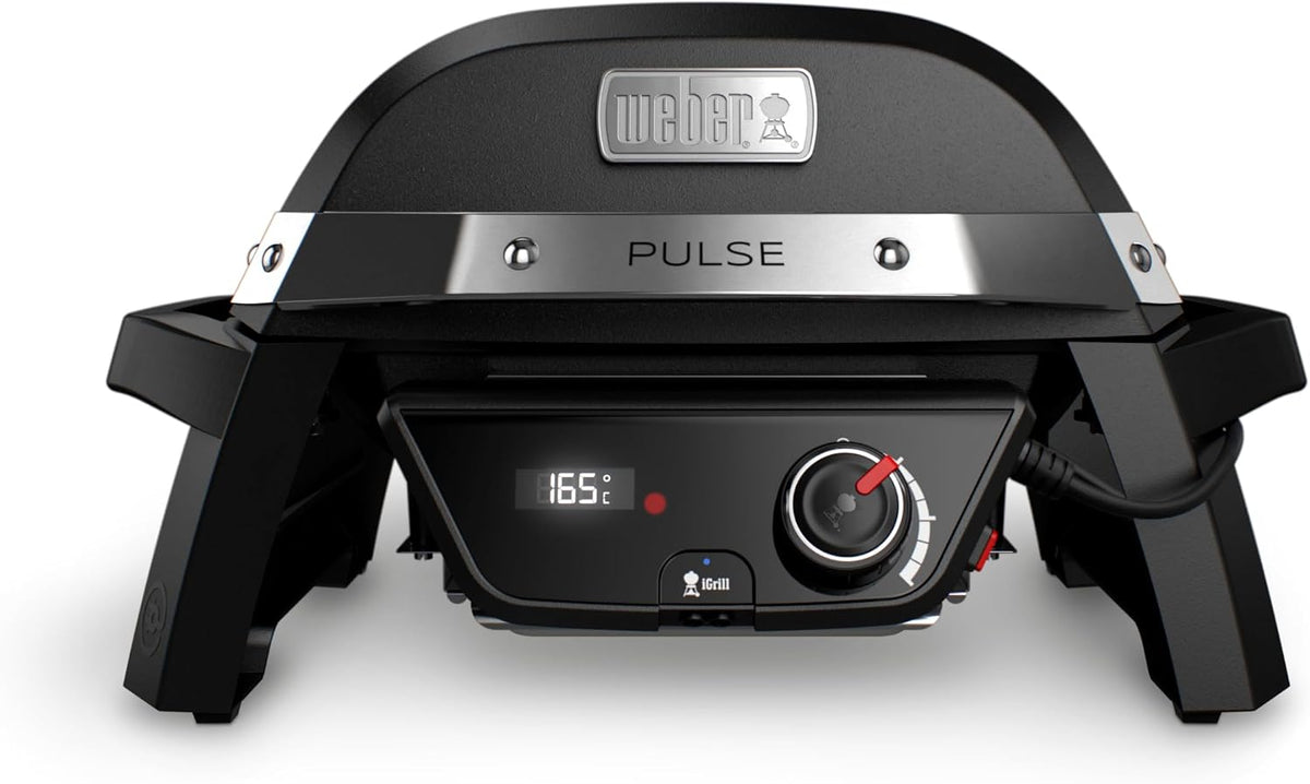 Weber Pulse 1000 Black Elektrogrill, Schwarz