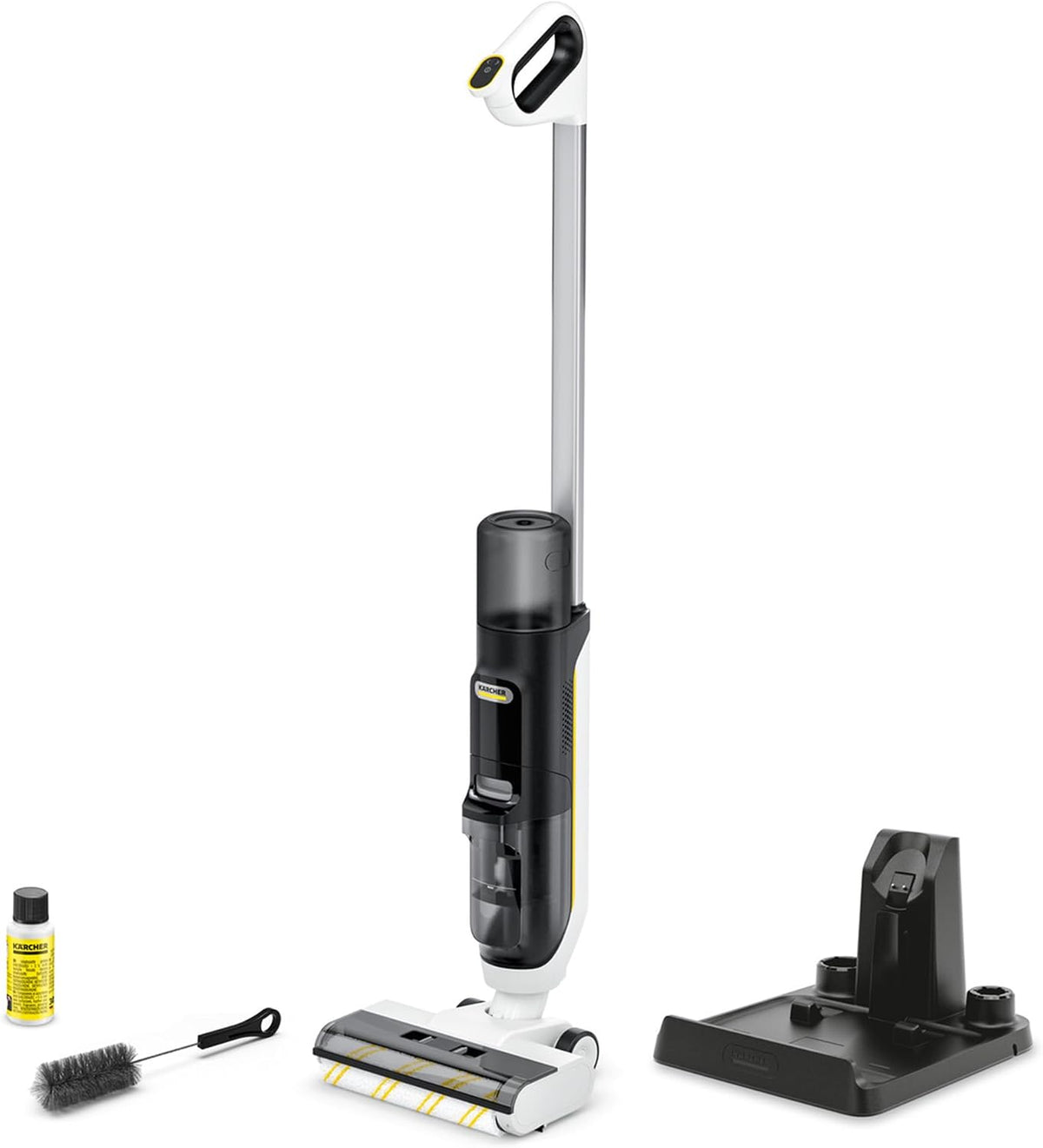 KÄRCHER Saugwischer FCV 3, 3-in-1 Xtra!Clean Funktion, 500 Walzenumdrehungen pro Minute mit 30 min Akkulaufzeit, lückenlose Reinigung bis an den Rand