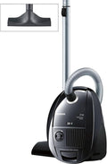 Siemens Staubsauger mit Beutel Z 3.0 VSZ3B212, 600 W, Bodendüse für Parkett, Teppich, Bodenstaubsauger, Hygiene-Filter, Fliesen, langes Kabel, schwarz
