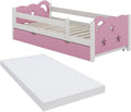 VitaliSpa Kinderbett Jessica, 80x160 cm, Rosa