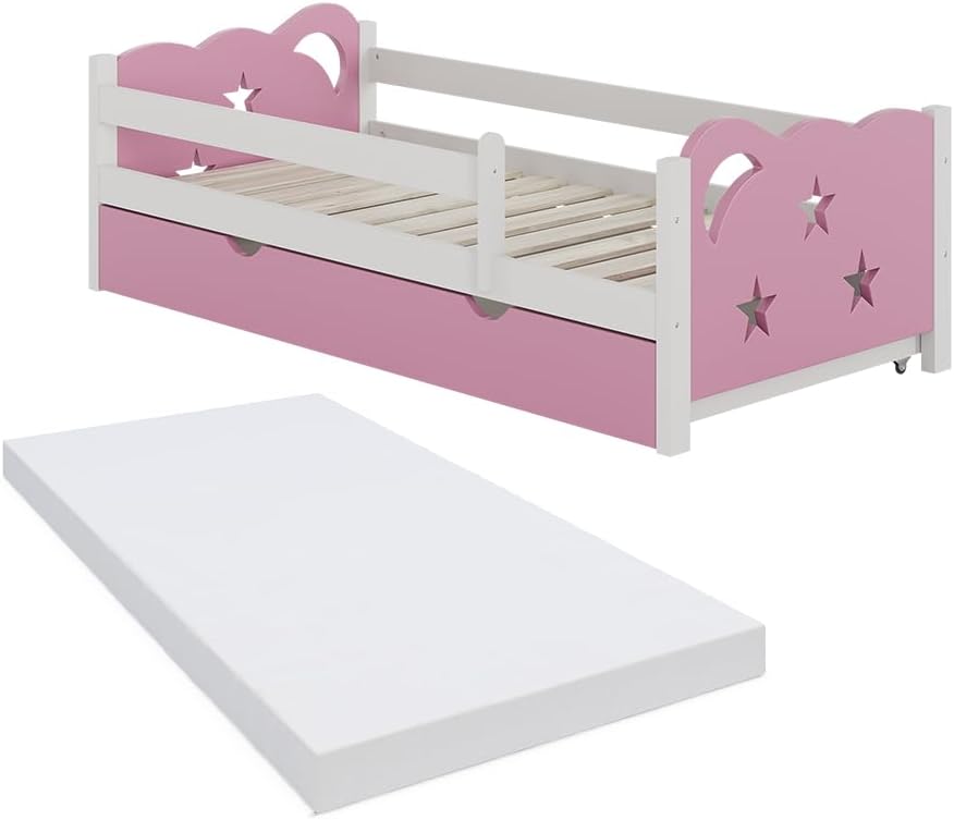 VitaliSpa Kinderbett Jessica, 80x160 cm, Rosa