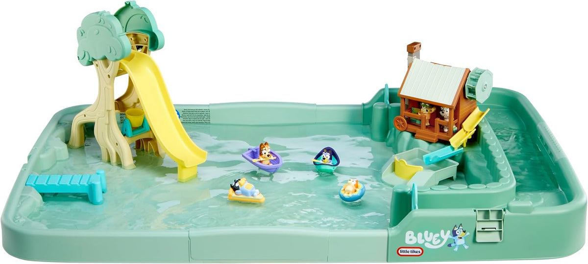 Little Tikes Bluey Bushland Adventure, mit 6 Zubehörteilen, Aktives Spielen mit Bluey, für Jungen und Mädchen von 2-4 Jahre