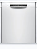 Bosch SMU4HCW48E Serie 4 Smarter Geschirrspüler Unterbau, 60 cm breit, Besteckschublade, Made in Germany, Silence Programm besonders leise