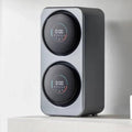 Mini-Waschmaschine und Trockner 2 in 1, 2 x 3,5 l, mit LCD-Touchpanel/intelligenter Selbstreinigung, unabhängigem Waschprogramm