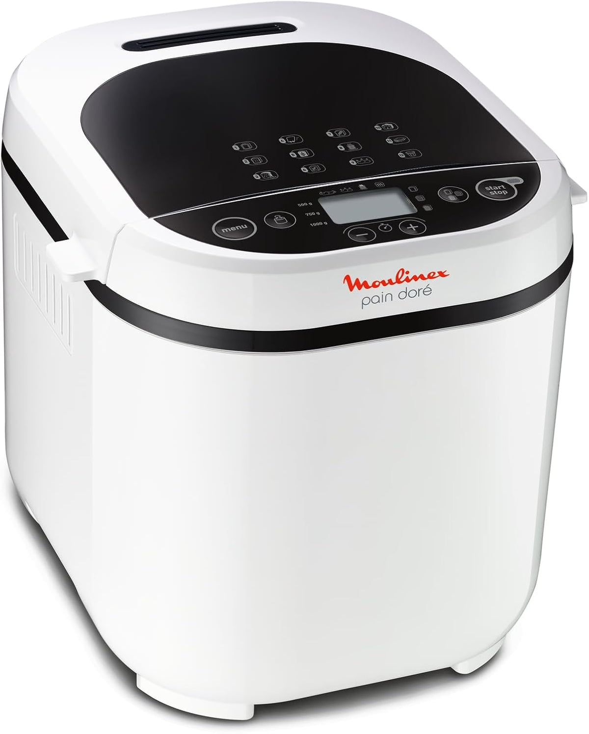 Moulinex Brotbackautomat Programme Kunststoff 31 x 29 x 29 cm one size weiß