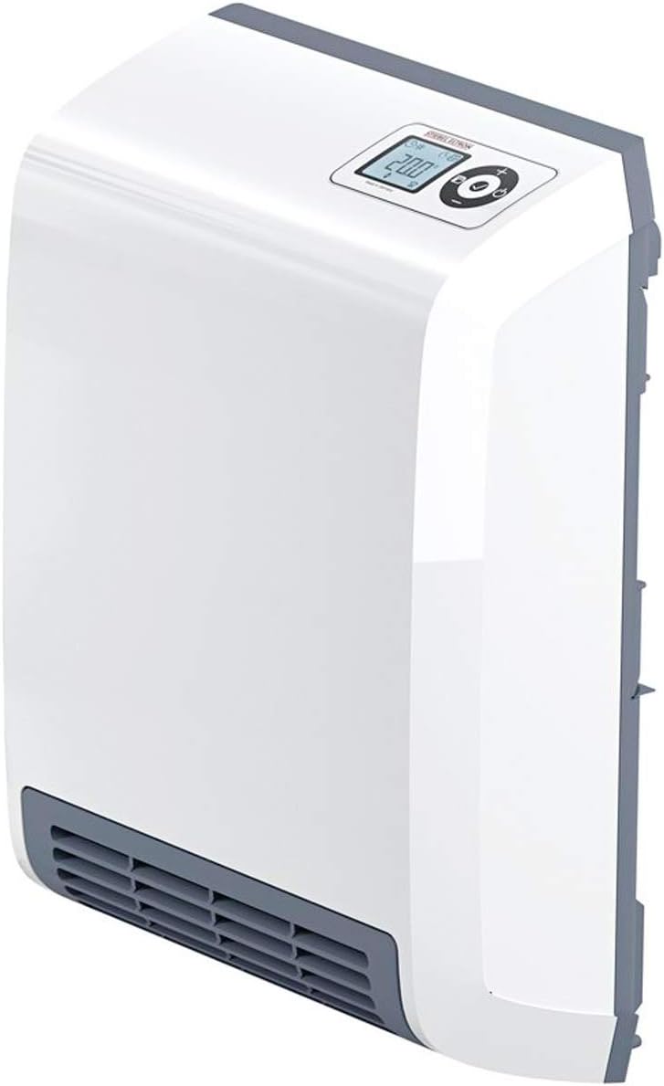 STIEBEL ELTRON Schnellheizer CK 20 Trend LCD für ca. 25 m², 2 kW, TÜV geprüft, Made in Germany, LC-Display, Wochentimer, Bad, 236653